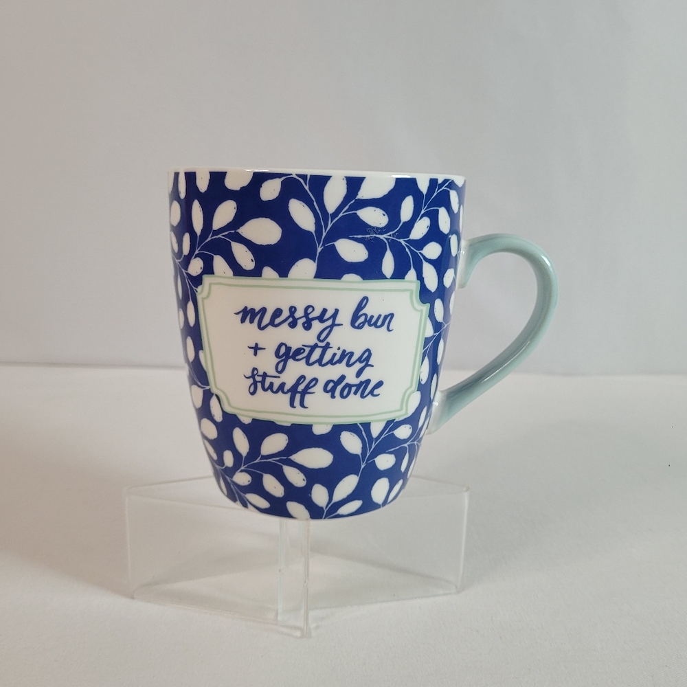 Threshold Porcelain_Coffee Mug 5" Tall X 4.5" Round 24 Ounce Capacity